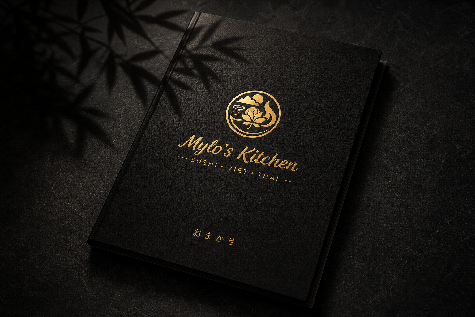 Elegante Menüvorschau von Mylo's Kitchen